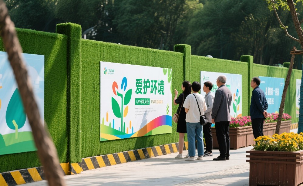 小草围挡：让城市建设与自然共生的绿色解决方案