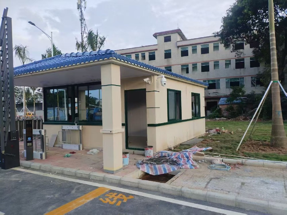 真实交付案例|佛山园区定制欧式岗亭,靠谱品质才是长期合作底气